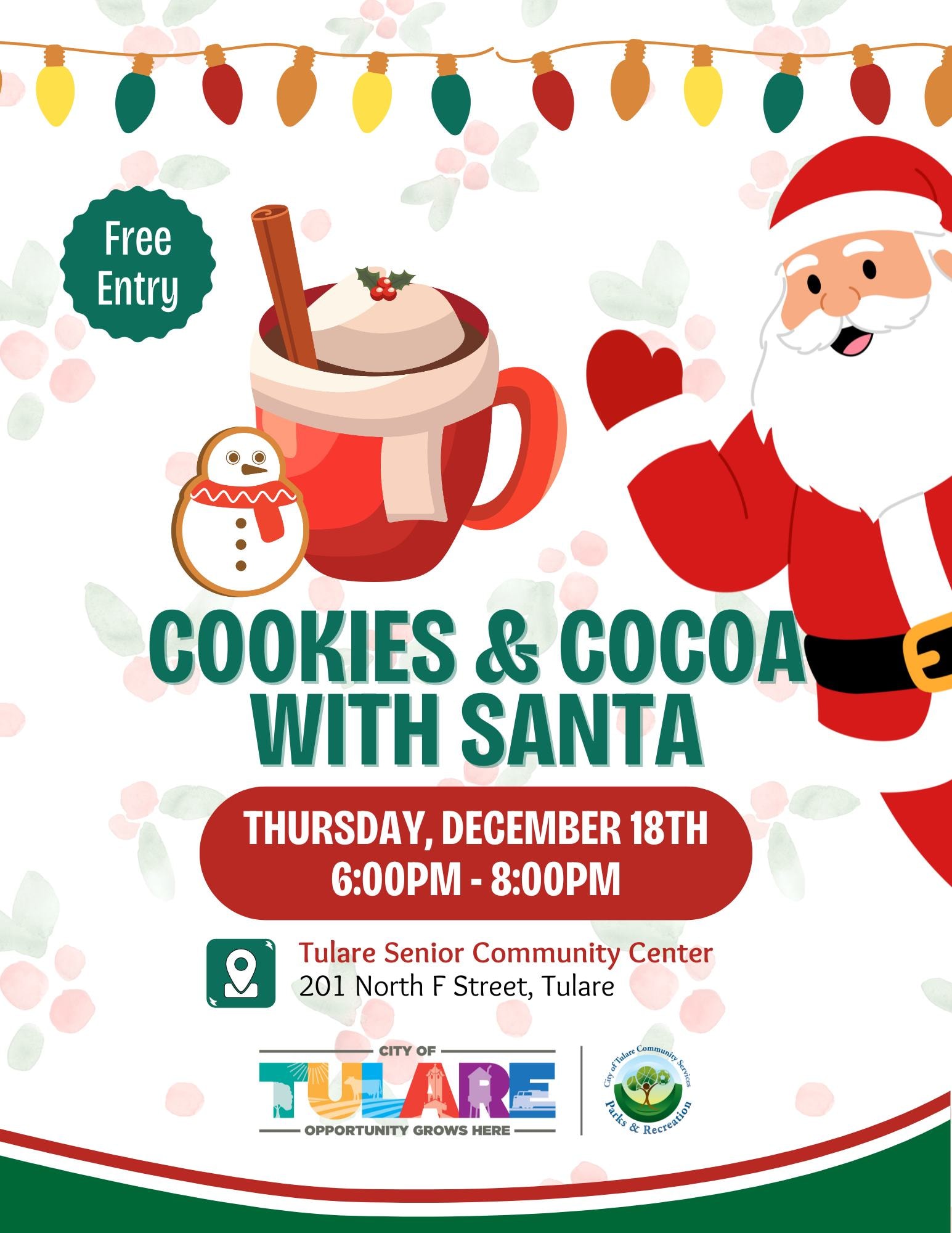 Cookies & Cocoa With Santa